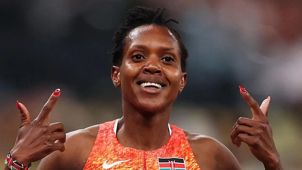 The Kenyan star secures unprecedented 4th world 1500m title
